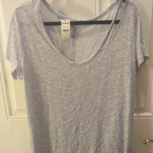 Express One Eleven Top XL Blue NWT